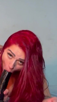 Sitting with the Ass on BBC, DP with Toys, Anal Plug and Squirt Squirting on BBC