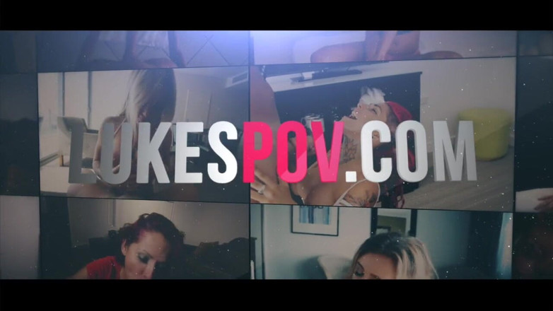 Lukes POV: Une modèle Instagram fait une branlette et une branlette espagnole...