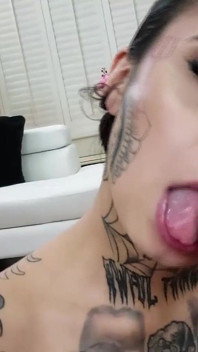 Genevieve Sinn: Tattooed Hot Piece Drains Every Last Drop in POV