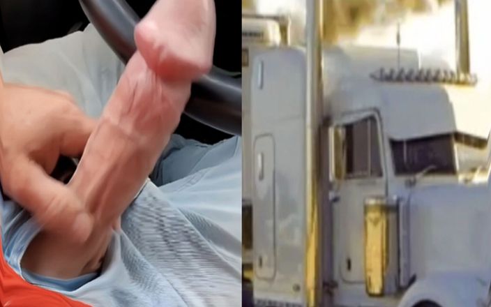 Biggyshots: Truck Driver Uses His Big Cock