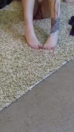 Foot play with humiliation thumbnail