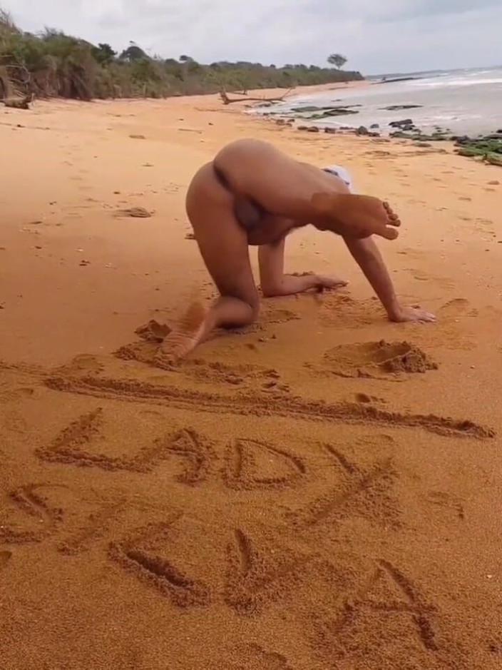 Ladysilvas: Ladysilva Sexy zadek na pláži