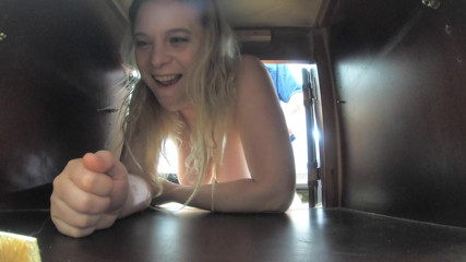 Erin Electra: Stepmom stuck in the dresser thinks it will help to...