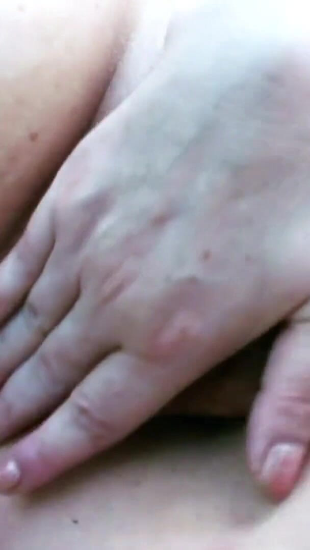 Full porn collection: Extremely fat mature is caught masturbating in the forest and...