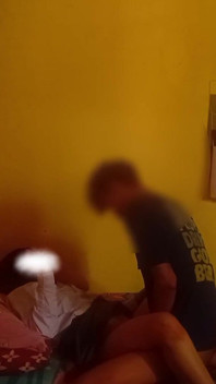 Teenage Girl in College in Entot at Her House When She Is Lonely