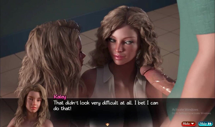 Dirty GamesXxX: Le trésor de Nadia : trio avec une grosse bite, gorge...