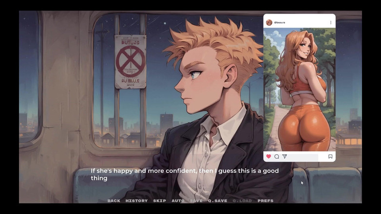 Cumming Gaming: Moje nová přítelkyně tabu Hentai hra Ep.15 Sexting mé přítelkyně...