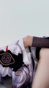 Trans Cosplayer Rides and Cums