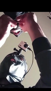 Nylon Hood Fetish MILF Blowjob Compilation