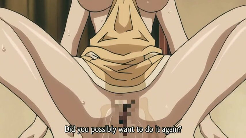 Erotic Animation: Ahegao 얼굴을 입고 앞치마를 입는 걸 좋아하는 거유 미녀