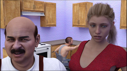 Maayon Plays: Mi esposa Amy trabaja como sirvienta para pervertido Kandicap