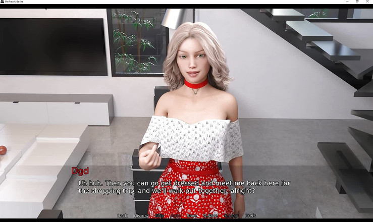 EroticKrisso: 彼女の心の欲望 - 熟女は考えている