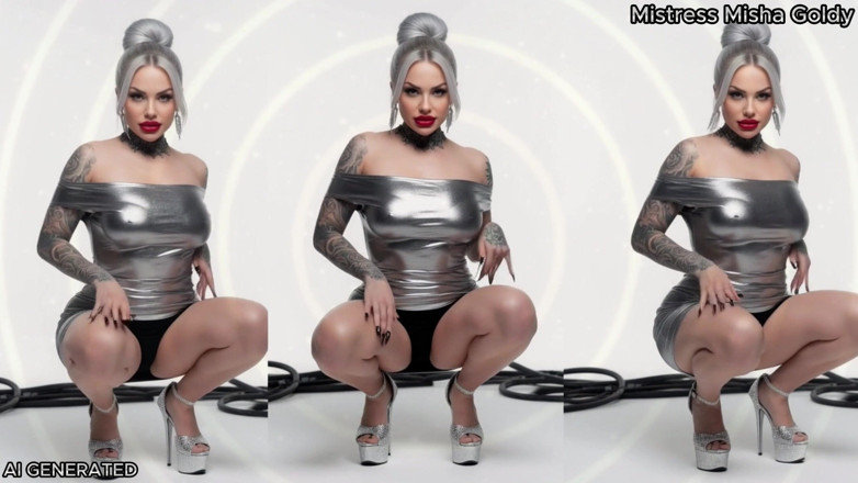 Goddess Misha Goldy: Brain Jacker Rewire - Ik verbind me met je brein en...