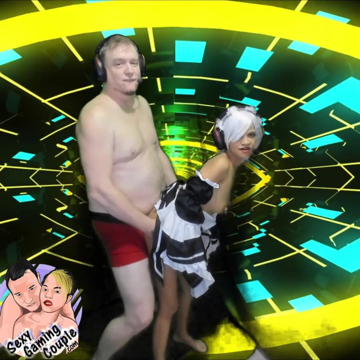 SexyGamingCouple: Genshin cosplay kızı sikiyor