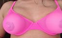 Only bras: Pink Seethrough D Cup Bra