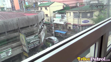 Trike Patrol - Tuk Tuk Patrol: Slender Asian kitty drilled