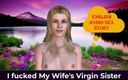 English audio sex story: English Audio Sex Story - I Fucked My Wife&amp;#039;s Virgin StepSister