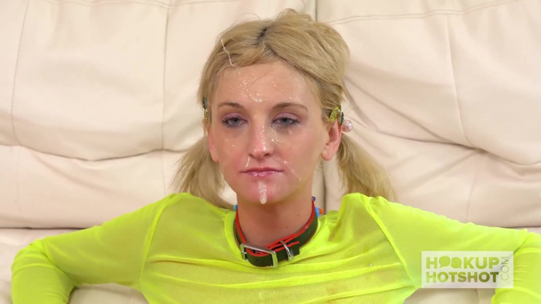 Hookup Hotshot: Skinny blonde sex doll Tallie Lorraine gets fucked hard by...