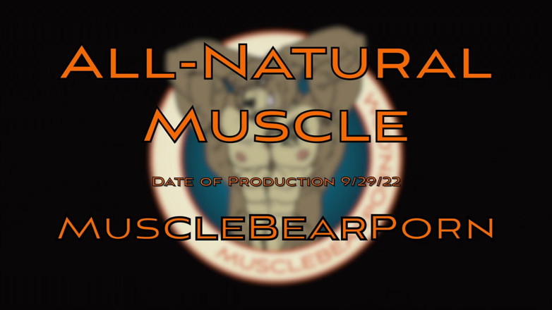 Muscle Bear Porn: Ganz Natürliche Muskeln