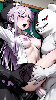 Danganronpa Schoolgirl Uniform Teddy Bear Monster Gangbang Ai