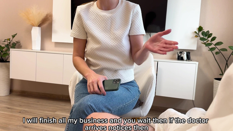 CumInMyMouthBaby: Ehefrau genannt doktor, mädchen, die meinem schwanz diente - russischer amateur...