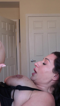 Hot Brunette Angel Gets Pounded by Gigantic Cock