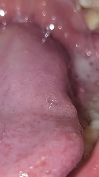 Filling Her Mouth with Piss and Cum