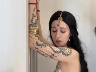 Sexo duro com uma garota indiana, ela era uma cadela obediente