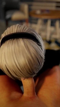 Yorha pompino 2b in punto di vista | Nier Automata