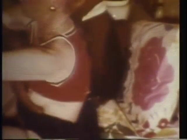 Vintage Usa: Sexy hairy chick fucked in interracial threesome