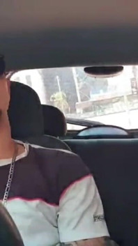Erick Diaz and Carmona Masturbating Inside the Car in Downtown São Paulo.