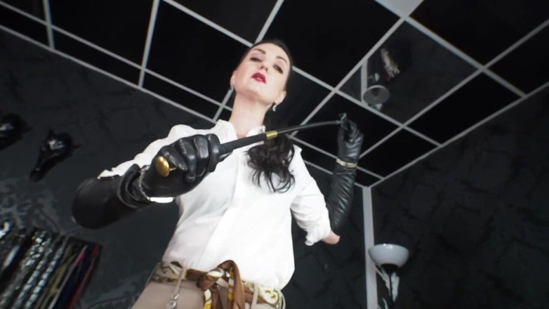 Lady Victoria Valente: JOI game for my stable boy: kiss my jodhpurs ass...