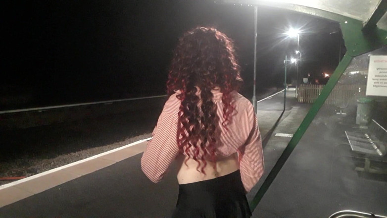 The Midnight Minx: Stripping at the train station