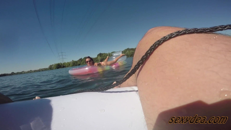 King of datass: Foda ao ar livre em primeiro plano