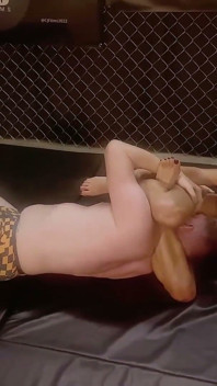 Misty Addams & Hanz Vanderkill Cage Wrestling - Round 1