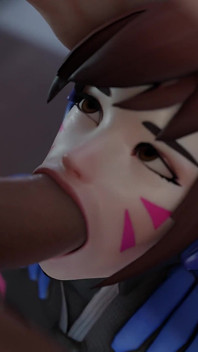 Hot D.va Takes Big Dicks - Apologizing Guys & Massive Face Cumshot - Overwatch 3D Animation