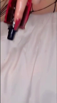 Solo Arab Playing with Her Dildo Toy