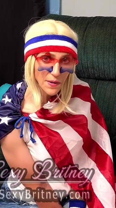 Big N Sexy Britney - Southern Belle BJ Queen “the Patriot” 30-second Sfw Promo (Big N Sexy Britney)