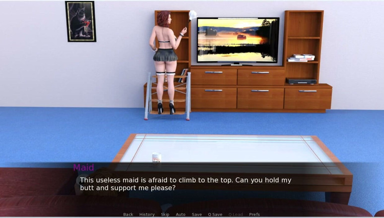 XXX Games Bunk: Milftopia - Gameplay - Roleplay - Maid Anal Sex with Her Master