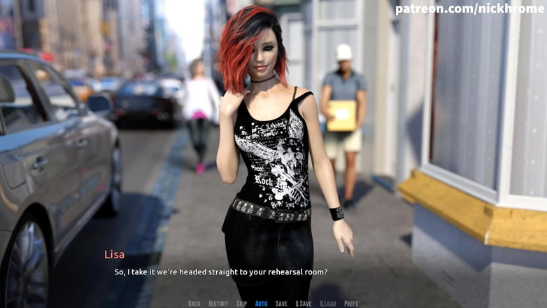 Visual Novels: Staňte se rockovou hvězdou - část 12 - zkažená