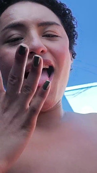 Anal and Vaginal Pool Rubbing