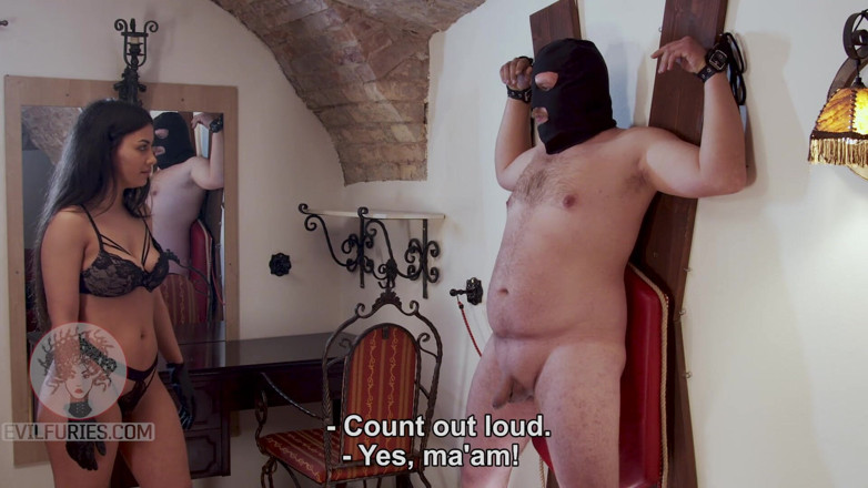 Cruel Furies Femdom: Foot-to-ball