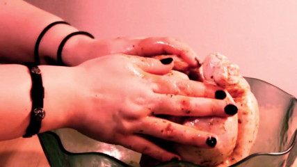 Campsissyboi: Meat massage meat on spit meat in my mouth