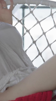 Julia Ann Swing Chair Finger Tease