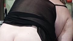 Girlfriend Masturbates with Sex Toys in the Kitchen