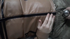 Rusty Sunnybrook: Fag locked in cock cage chastity