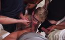 Heteroflexible: Heteroflexible - Nerdy Twink Jack Bailey wordt ruw gegangbanged door het...