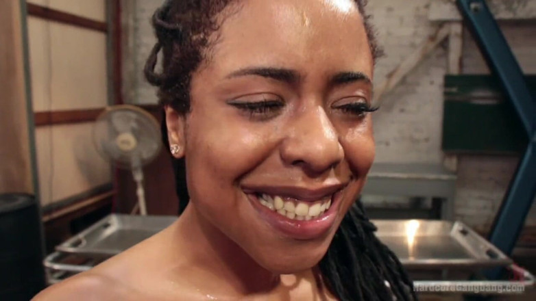 Hardcore Gangbang by Kink: Debauchery: Cock Hungry Beauty Kira Noir Gang Banged by Horny...