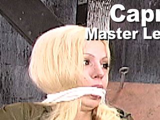 Picticon bondage and fetish: Capri &amp; master len interrogatorio in prigione BDSM
