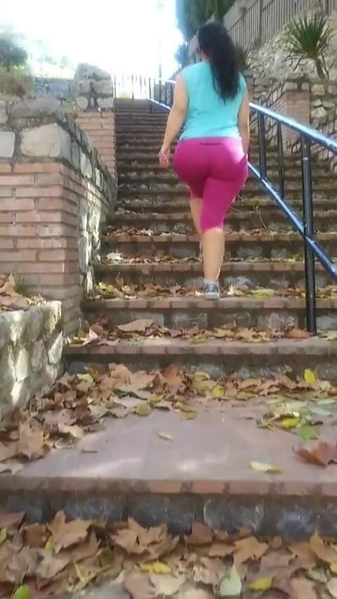 DragonGalaxy11: Horny hiker shows her tits for fun but also gets...